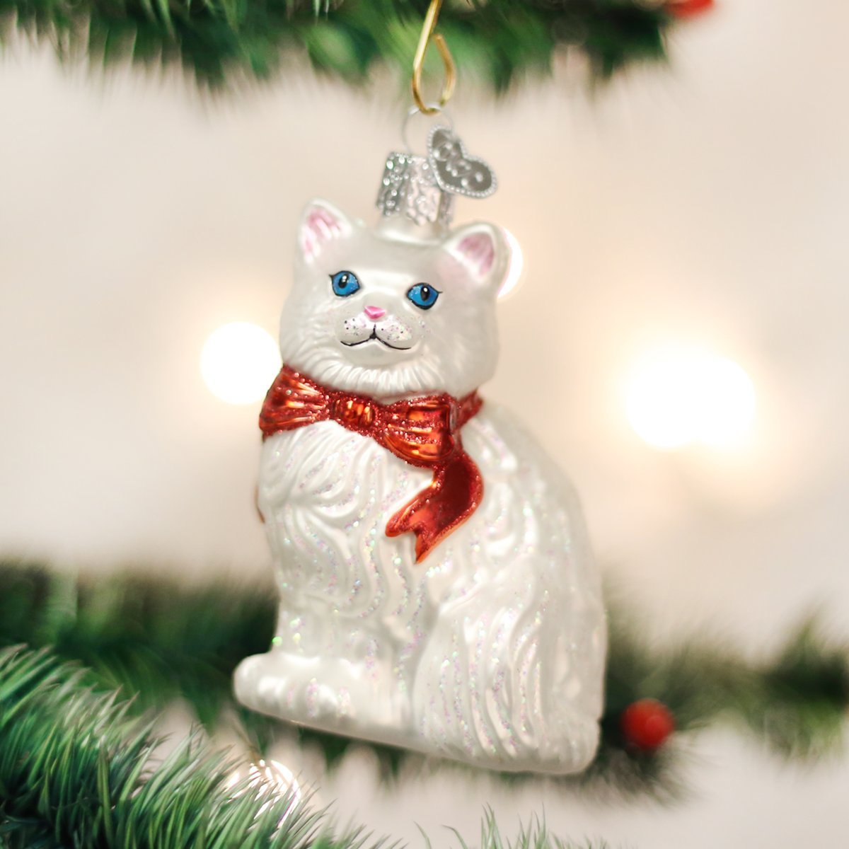 Old World Christmas Ornaments: Church Collection Glass Blown Ornaments for Christmas Tree