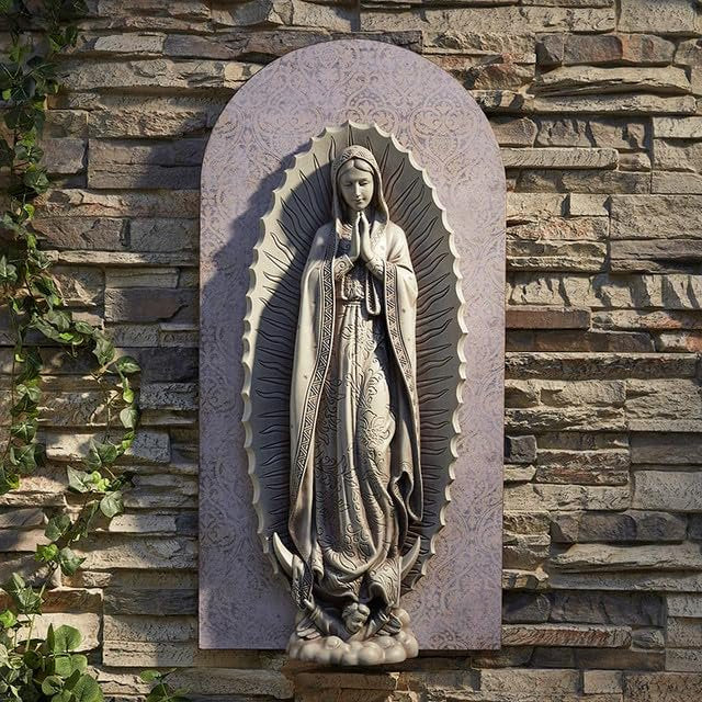 Christian Brands Our Lady of Guadalupe Garden Wall Plaque, 30-inch Height