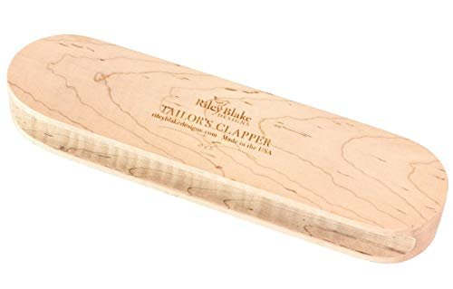 Riley Blake Quilter's Tailor Wooden Clapper Tool Steam Iron Set a Seam Sewing Quilting (12")