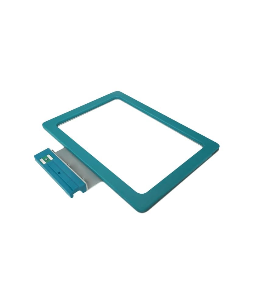 Bernette Snap Hoop Monster 140x260mm with Heavy-Duty Magnetic Grip, Flat Metal Base, Machine Attachment, Alignment Rulers & Strong Hold for Precision Embroidery – Compatible with Bernette B70/B79