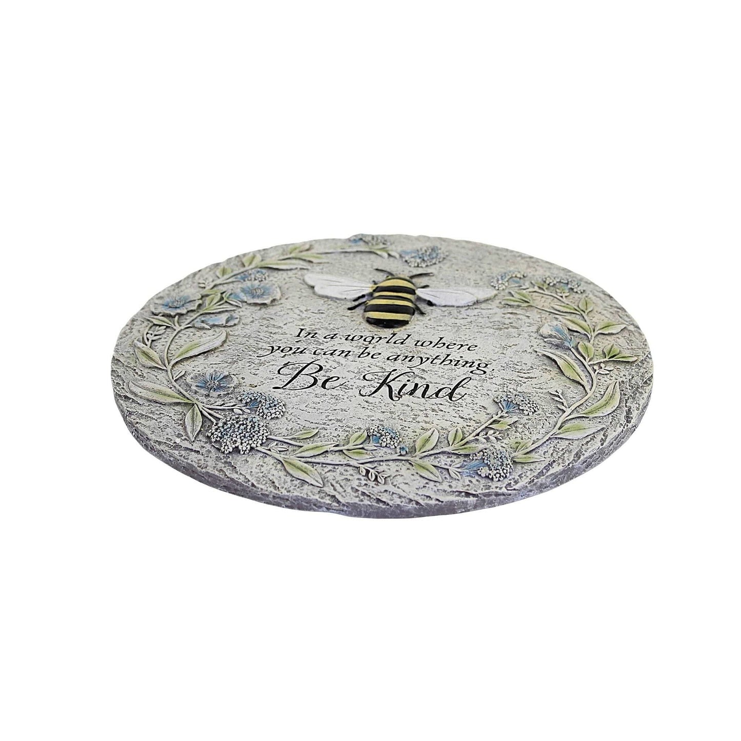 Roman Giftware Inc., Garden Collection, 11.75" D BEE Stepping Stone,Religious, Inspirational, Durable (1x11x11)