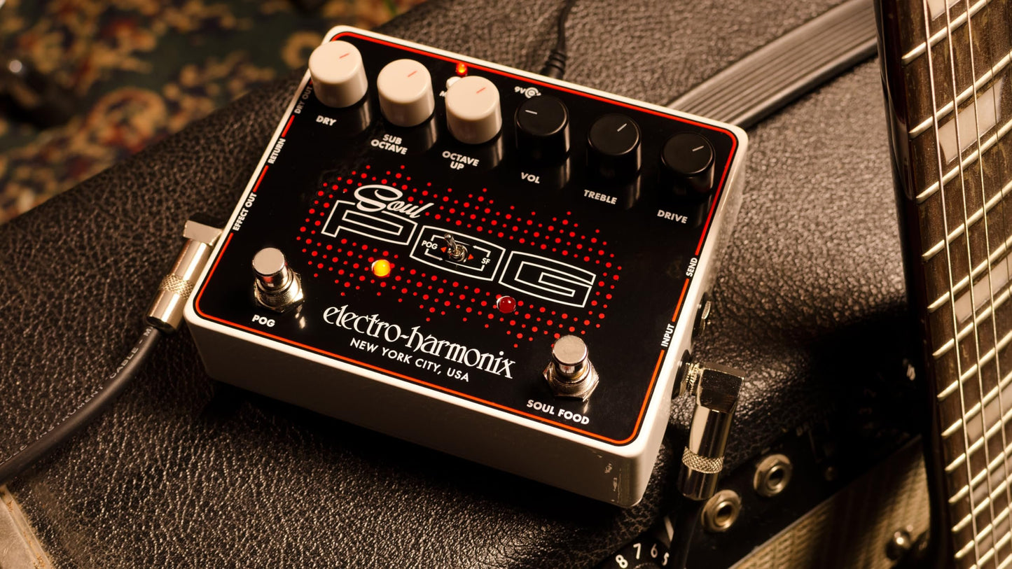 Electro-Harmonix Soul POG Overdrive/Octave Multi-Effect Pedal