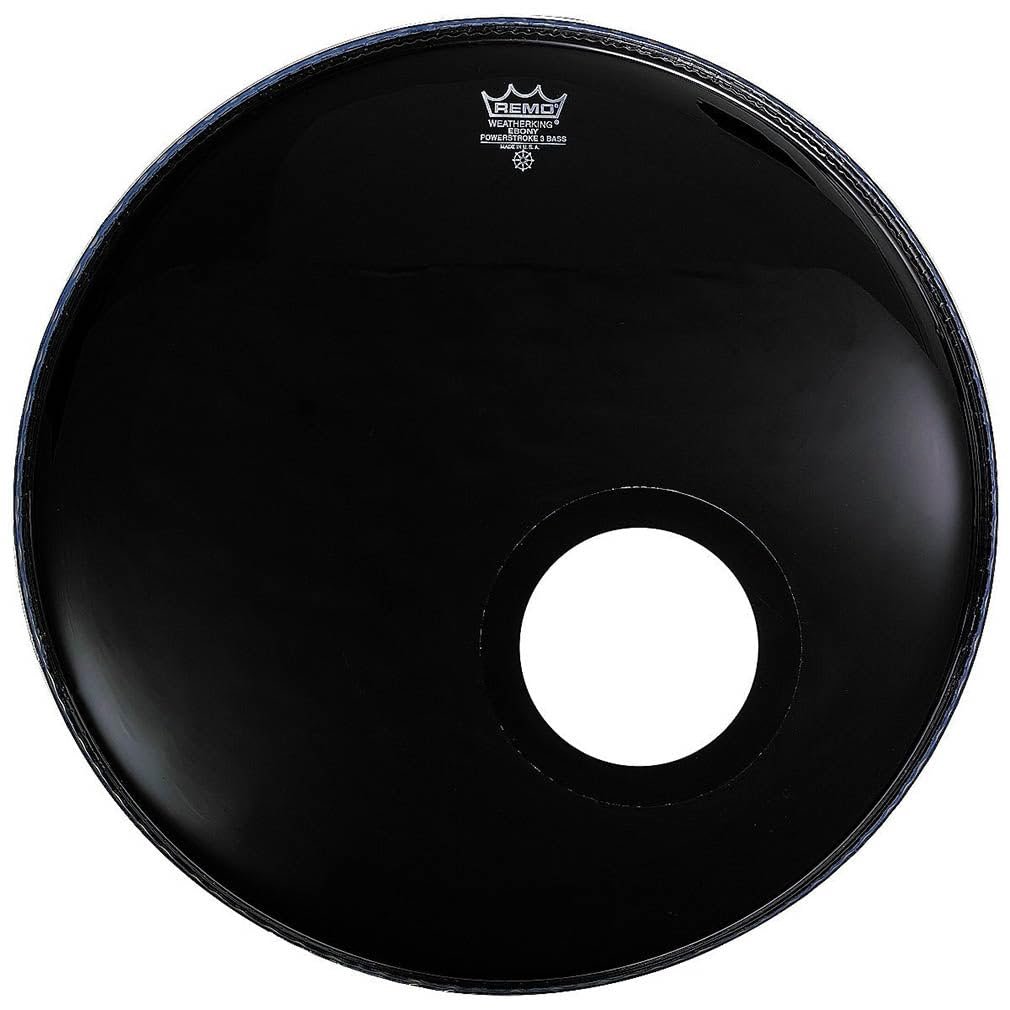 Remo Powerstroke 3 Ebony Bass Drum Heads