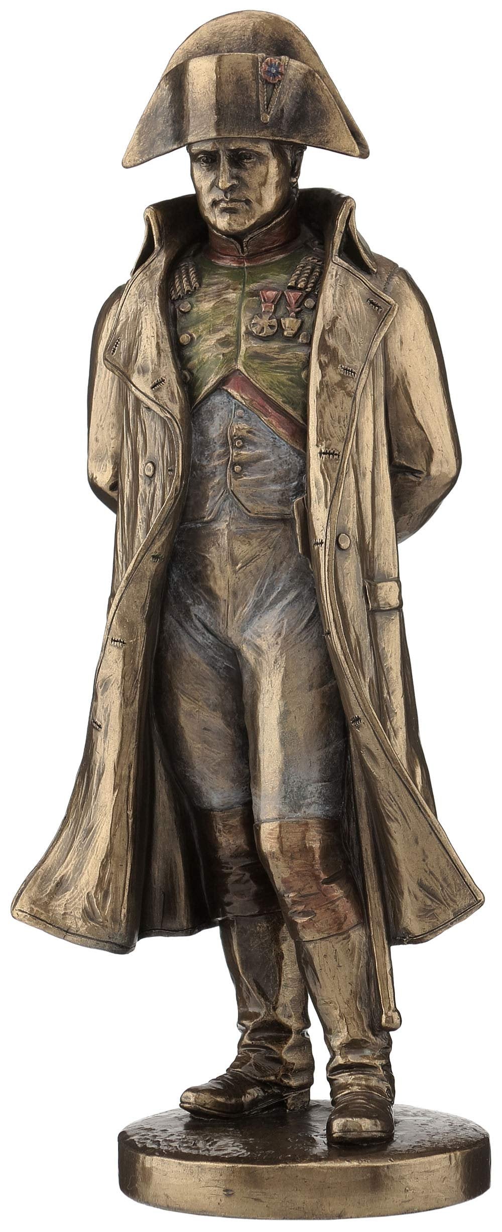 WU Magnifique - Napoleon with Hands in The Back Holding Monocular Statue Sculpture Figurine