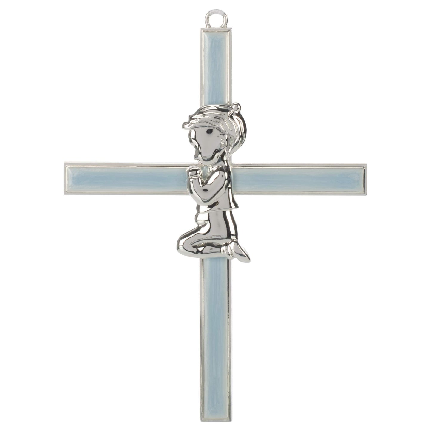 Roman Blue Boy Cross Caroline Collection, 6"H