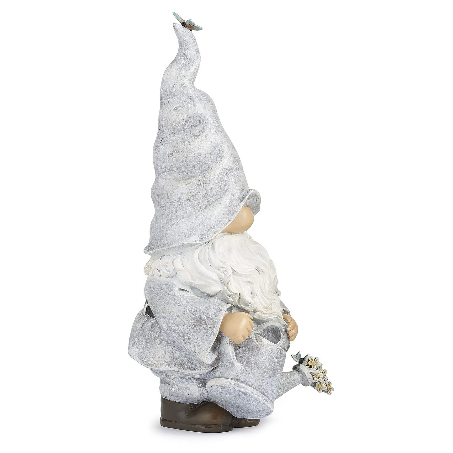 Roman Giftware Inc., Garden Collection, Gnome with Watering Can Statue, 13.75" H, Decorative, Garden Gift, Home Outdoor Decor