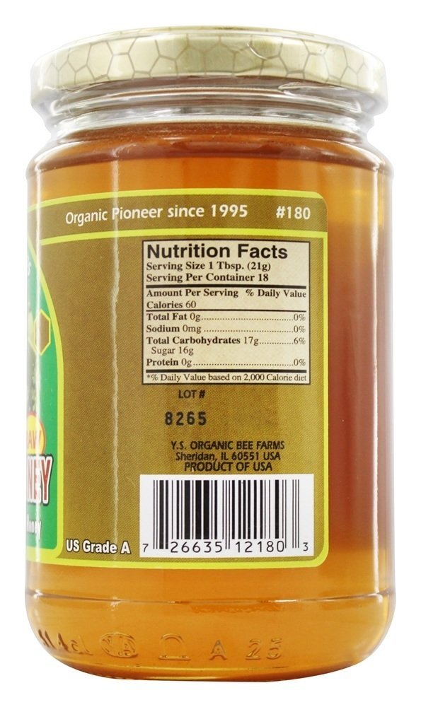 Ys Eco Bee Farms Tupelo Raw Honey (Pack of 2)