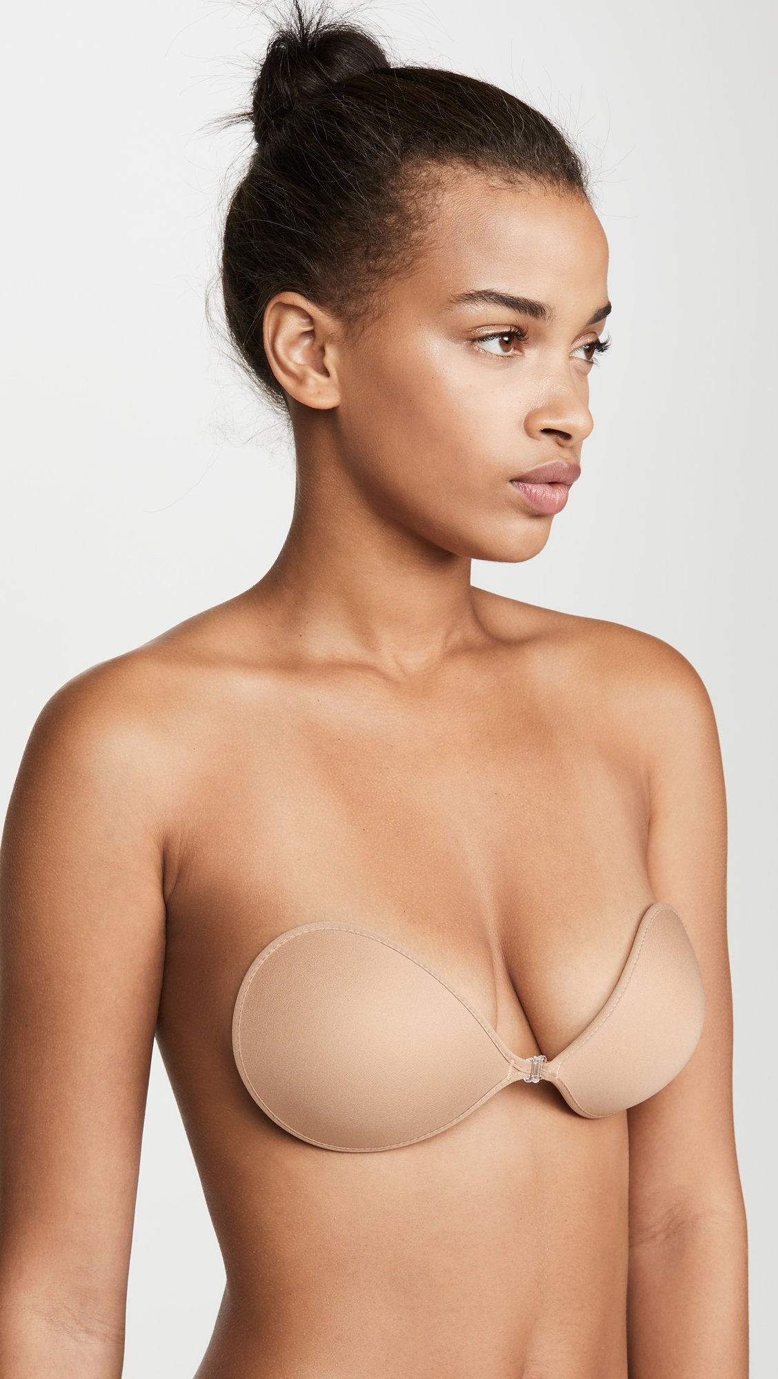 NuBra Women's Basic Feather Lite Bra, Tan, D