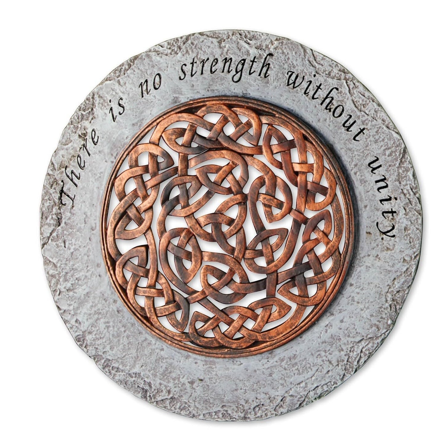 Roman Giftware Inc., Garden Collection, 12" D Celtic Round Stepping,Religious, Inspirational, Durable (12x1x12)