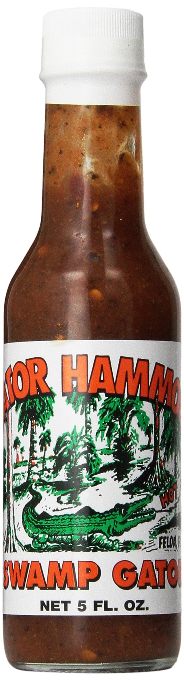 GATOR HAMMOCK Gator Hammock Swamp Gator Habanero & Jalapeno, 5 FZ