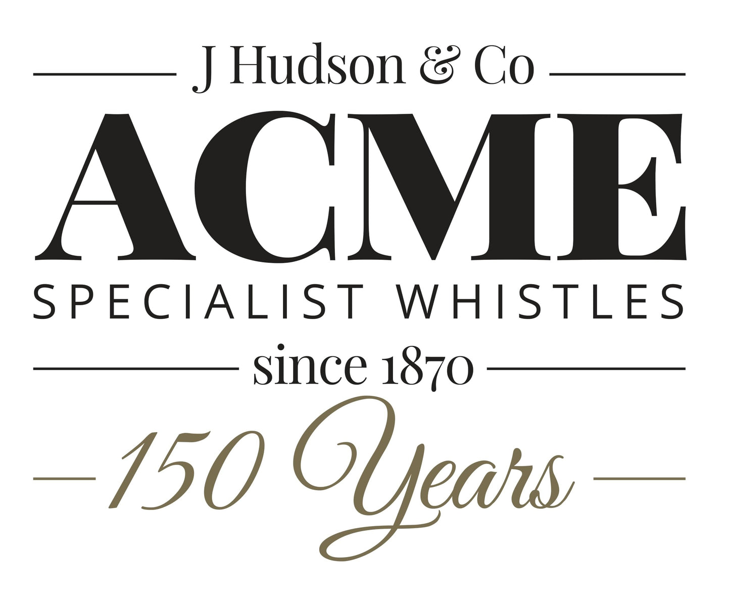 acme Thunder Nickel-Plated (Medium Size) Whistle Model 59.5