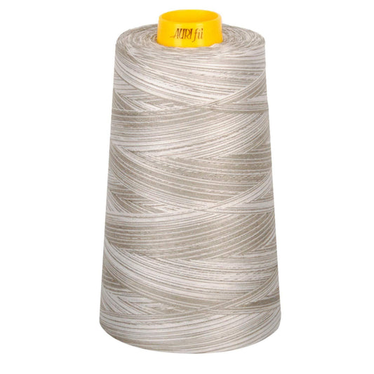 Aurifil Mako Cotton 3-Ply Longarm Thread, Silver