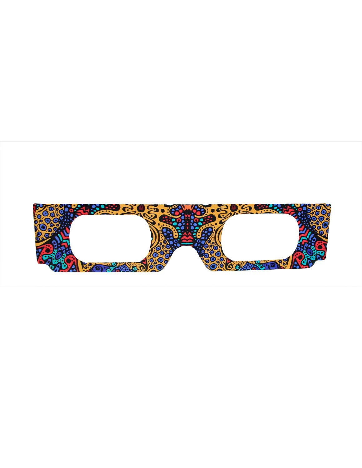 Sunshine Joy 3D Glasses - 25 PACK - Card Stock - Amazing 3-D Effects on all 3-D Reactive Images - For Indoor Use Only