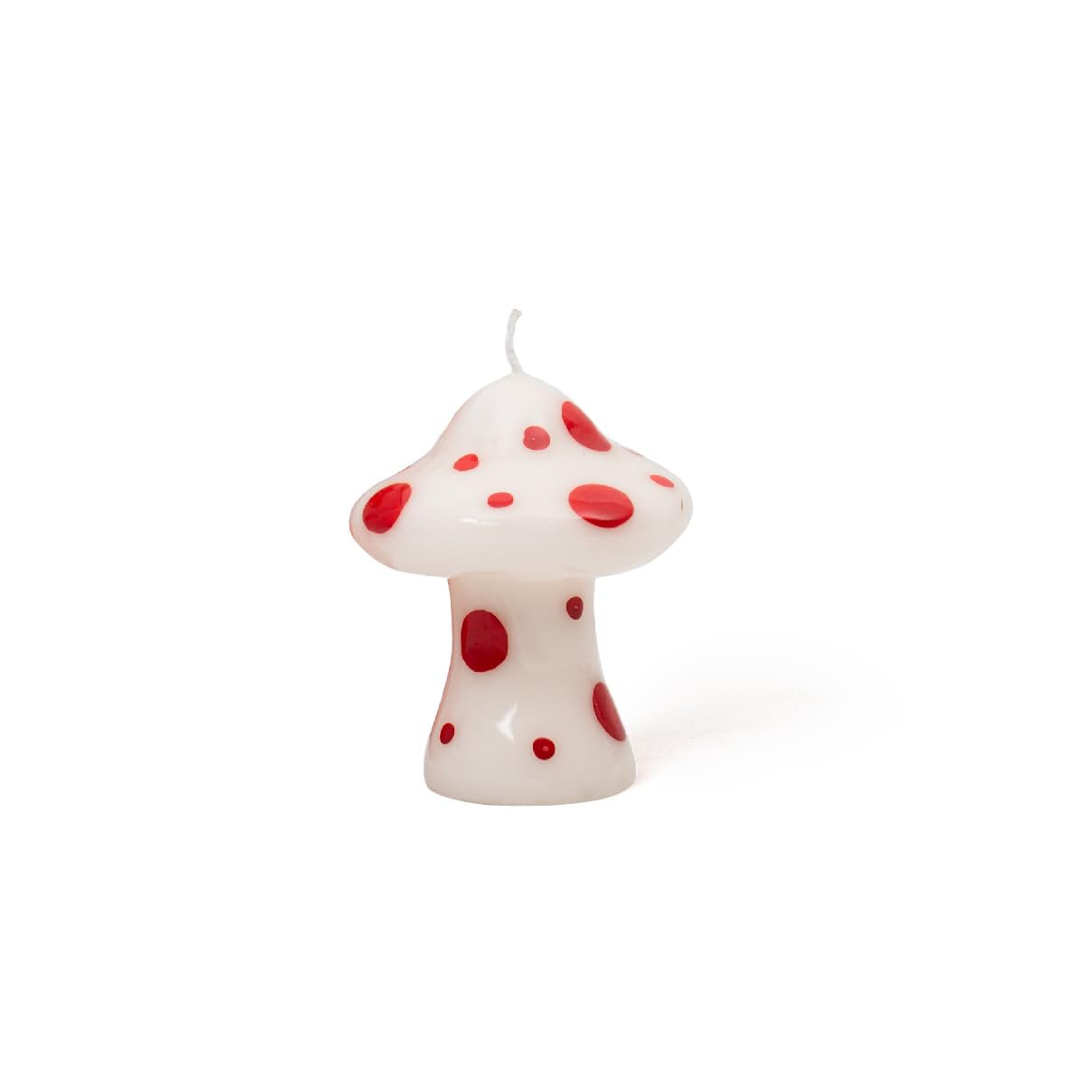 Helio ferretti - Small mushroom candle. Ideal design candle for decorating any room in the home. Measurements: 10 x 7.5 x 7.5 cm
