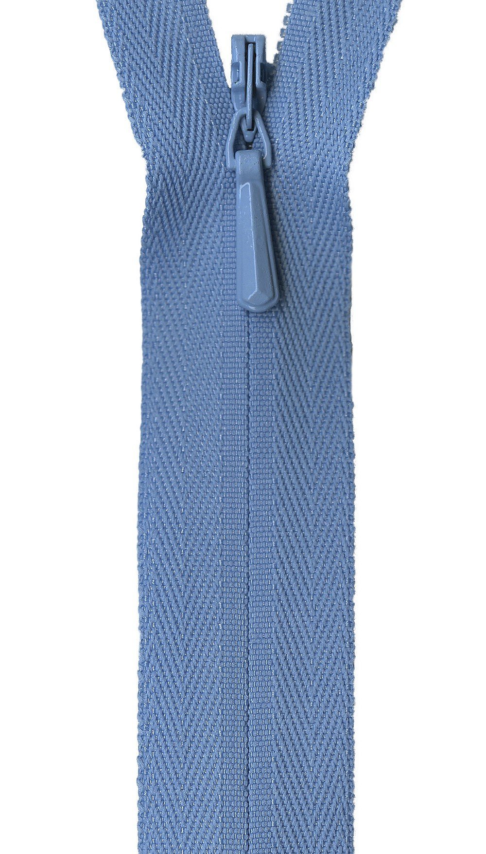 YKK Unique Invisible Zipper, 14", Sky Blue