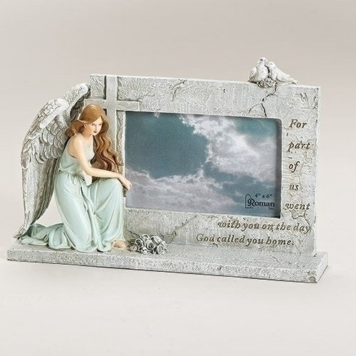 Roman Giftware Inc., Memorial Collection, 7" H Memorial Frame; 4X6,Religious, Inspirational, Durable (3x10x6)