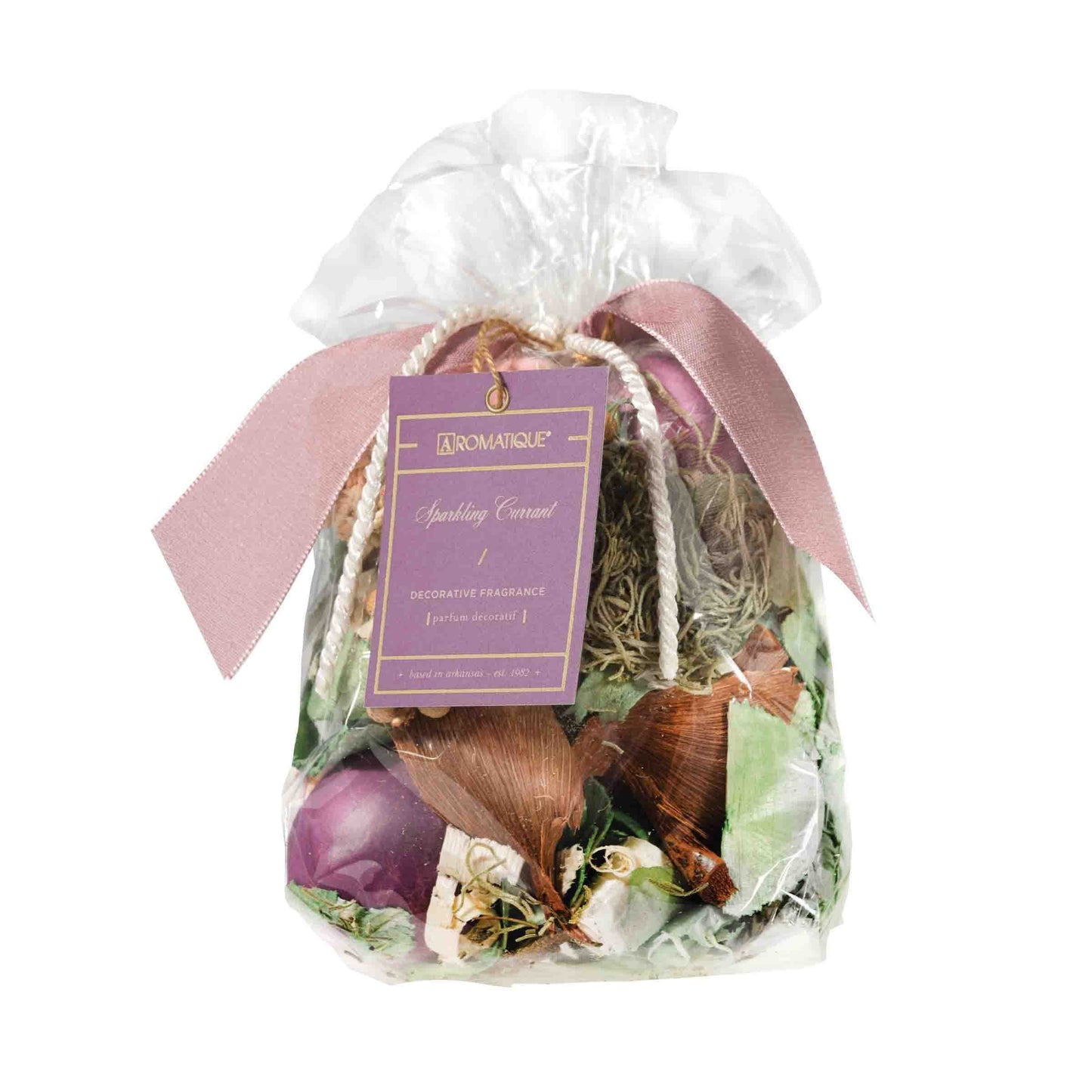 Aromatique Decorative Fragrance Potpourri, Sparkling Currant, 7 Ounce