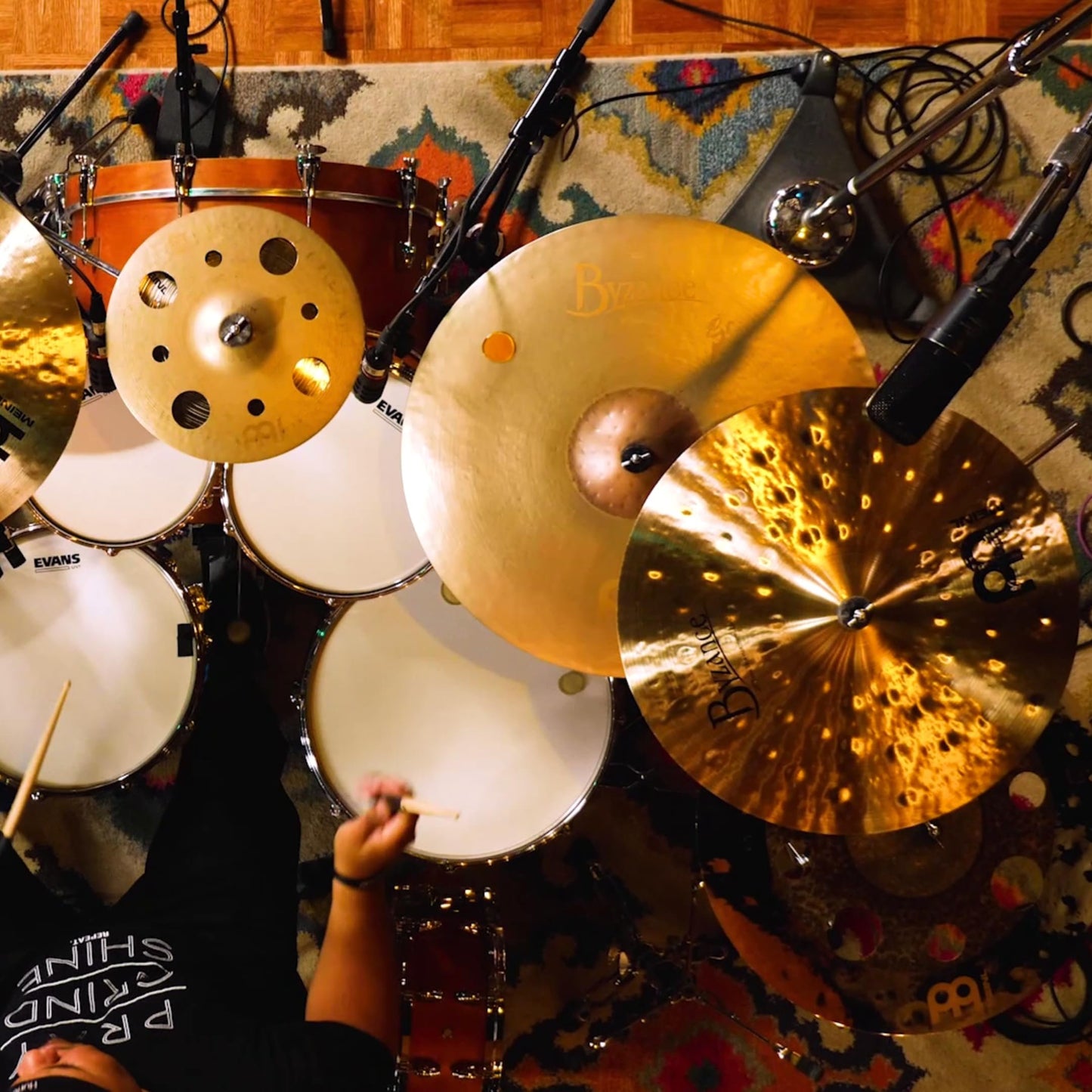 Byzance Extra Thin Hammered Crash