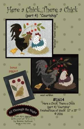 All Through the Night 'Here a Chick, There a Chick (Part 4)"Courtship' Sewing Pattern