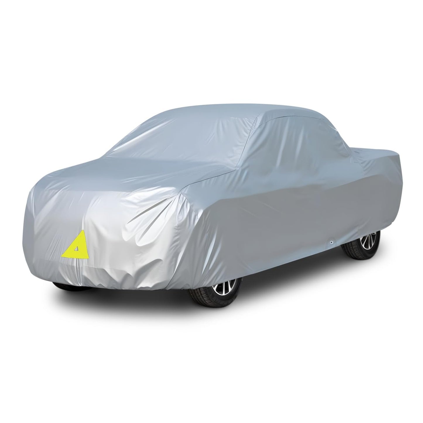 Seal Skin Covers 6 Layers Truck Cover Waterproof All Weather Windproof, UV, Hail Protection Outdoor Heavy Duty Full Automobile Cover with Zipper & Reflective Universal Fit for SUV (191 to 200 inch)