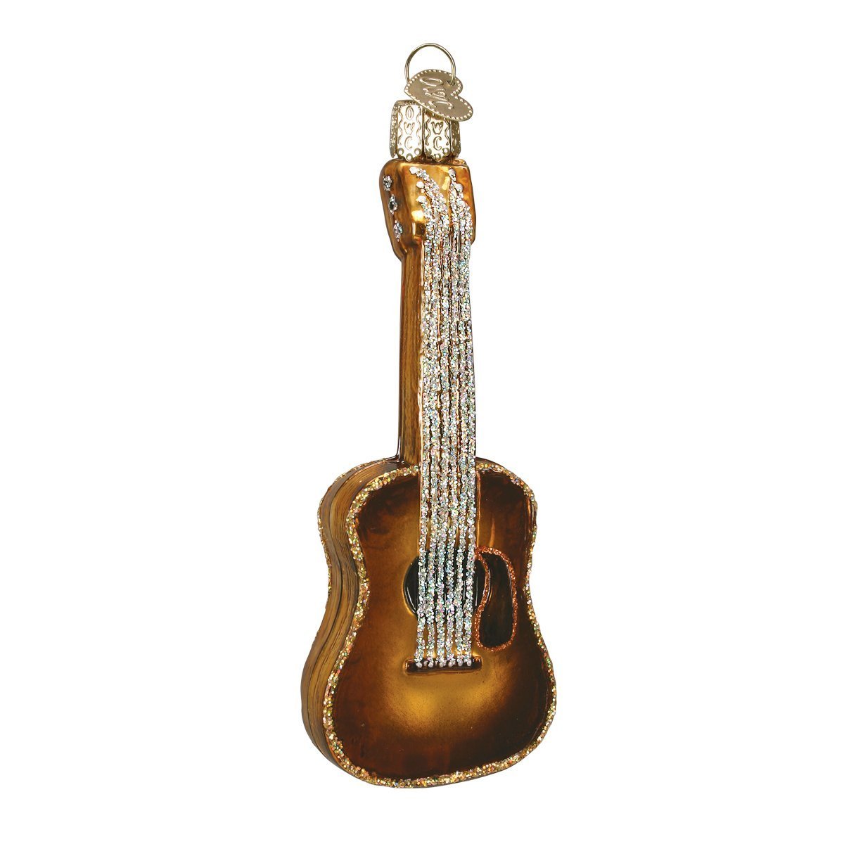 Old World Christmas Ornaments: Musical Instruments Glass Blown Ornaments for Christmas Tree