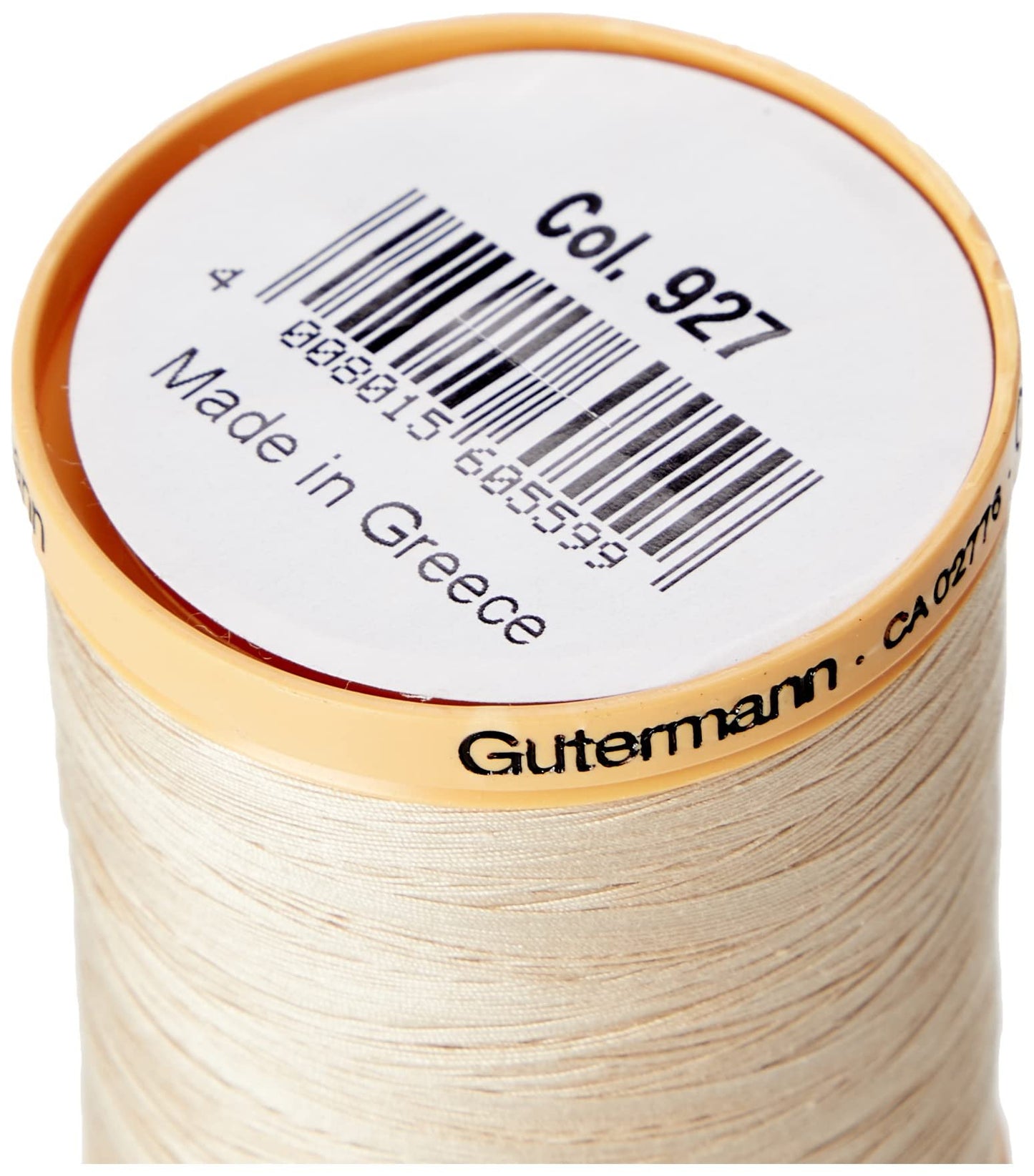Gutermann Natural Cotton Thread, 800m/875 yd, Burlap Beige