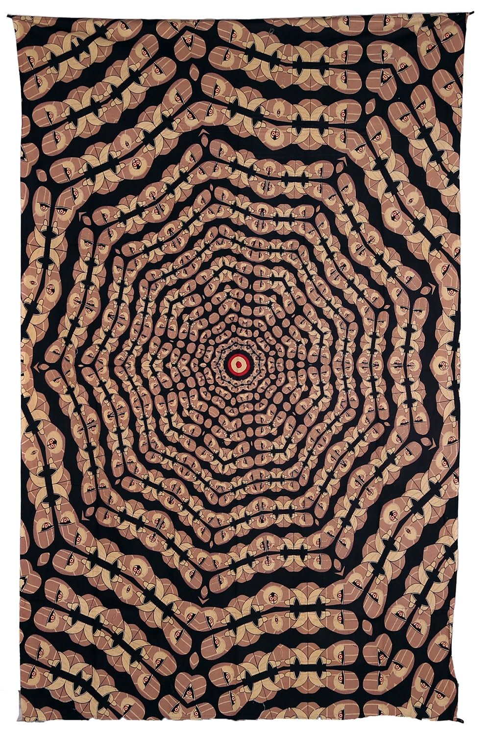 Sunshine Joy Pink Floyd Division Bell Mandala Tapestry Psychedelic Wall Art Huge 60x90 Inches