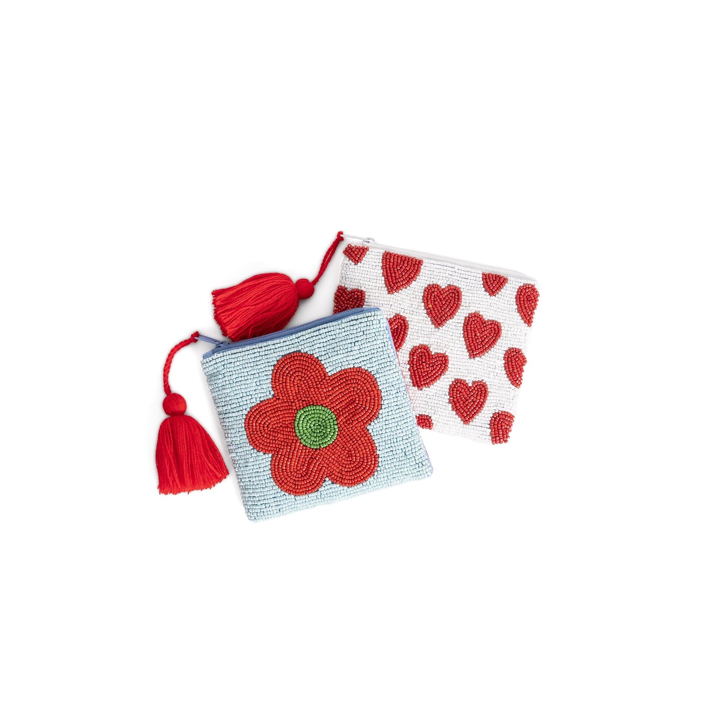 Small Clutch “Love is in the Air” – Compact and Stylish Accessory for Essentials, Romantic & Fresh Design