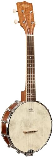Kala Brand Music Co., 4-String Ukulele, Right, Satin Mahogany, Concert (KA-BNJ-MHG-C)