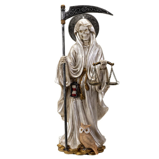 Pacific Giftware Pacific Trading Santa Muerte White Gown Figurine Death 10 Inch
