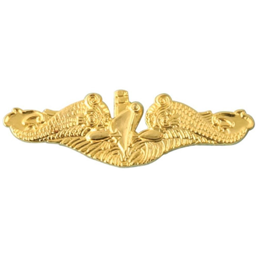 Mitchell Proffitt Submarine Dolphin Gold Lapel Pin