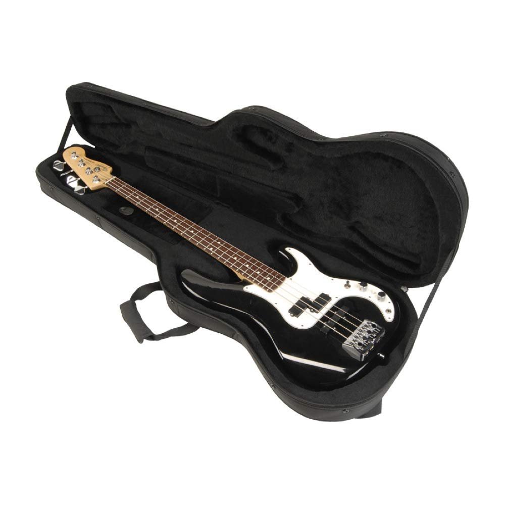 SKB SoftCase Universal-Shaped for Electric Bass with EPS Foam Interior/Nylon Exterior, Back Straps