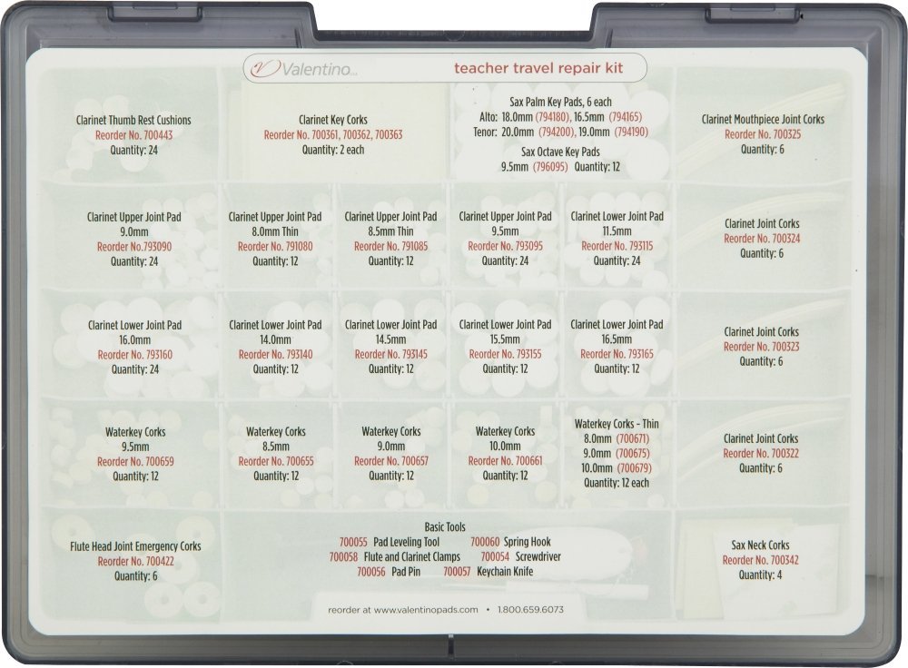 Valentino Woodwind & Brass Instrument Repair Kit