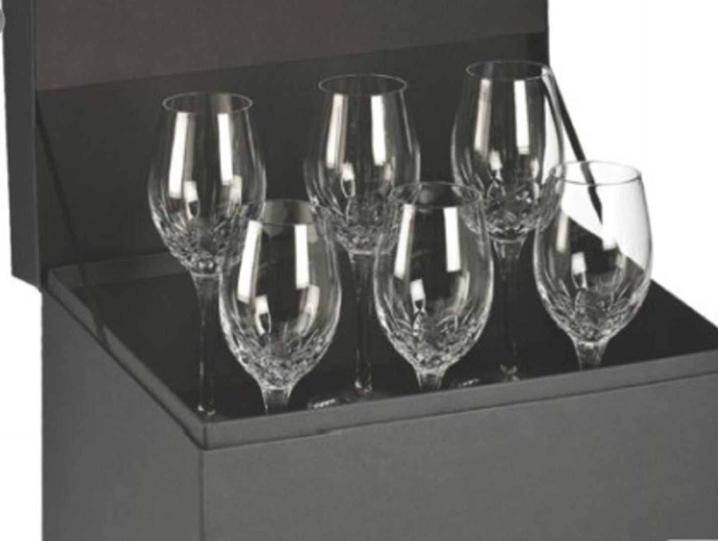 Waterford Crystal Lismore Essence White Wine Deluxe Gift Box Set of 6
