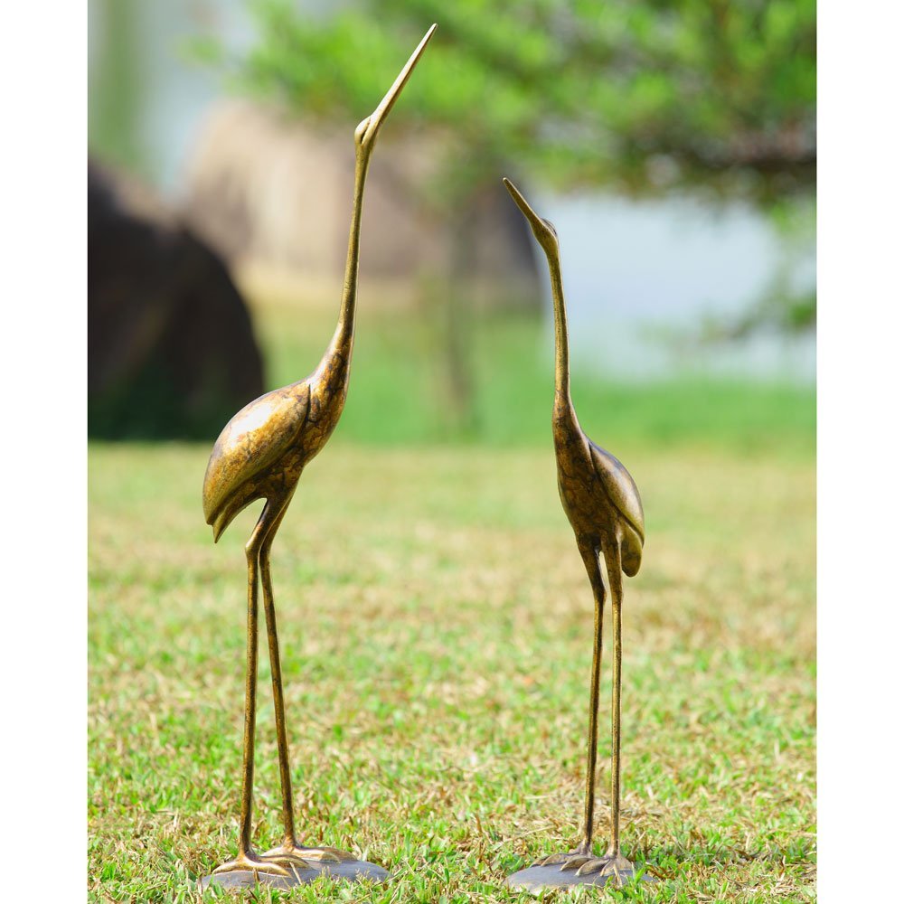 Crane Pair Statue