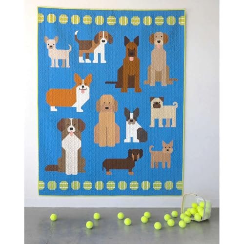 Elizabeth Hartman Dog Park Quilt Pattern