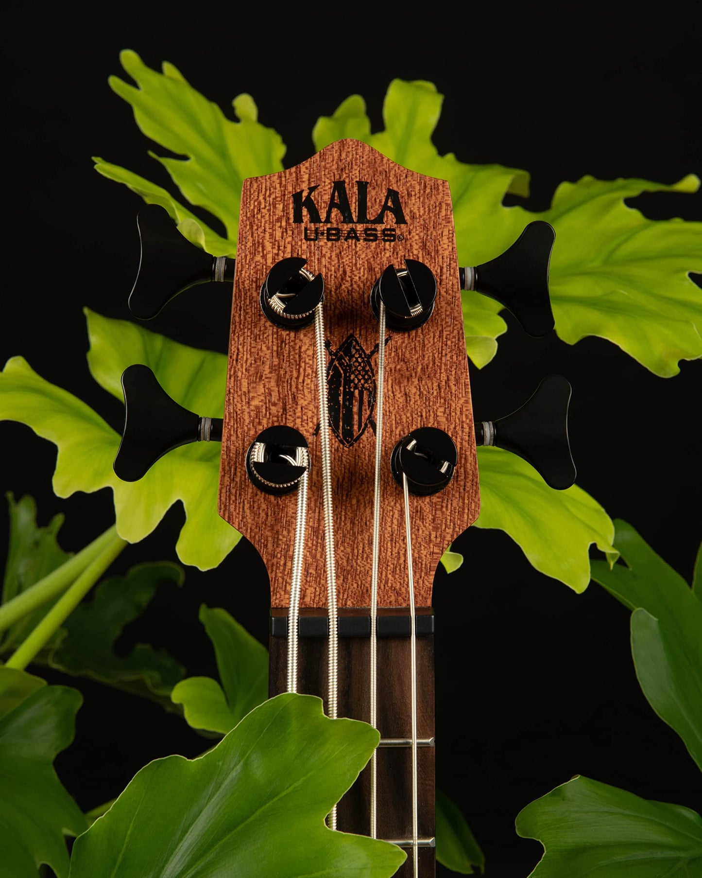 Kala Brand Music Co, 4-String Ukulele, Right, Natural, UBASS BAKITHI-FS
