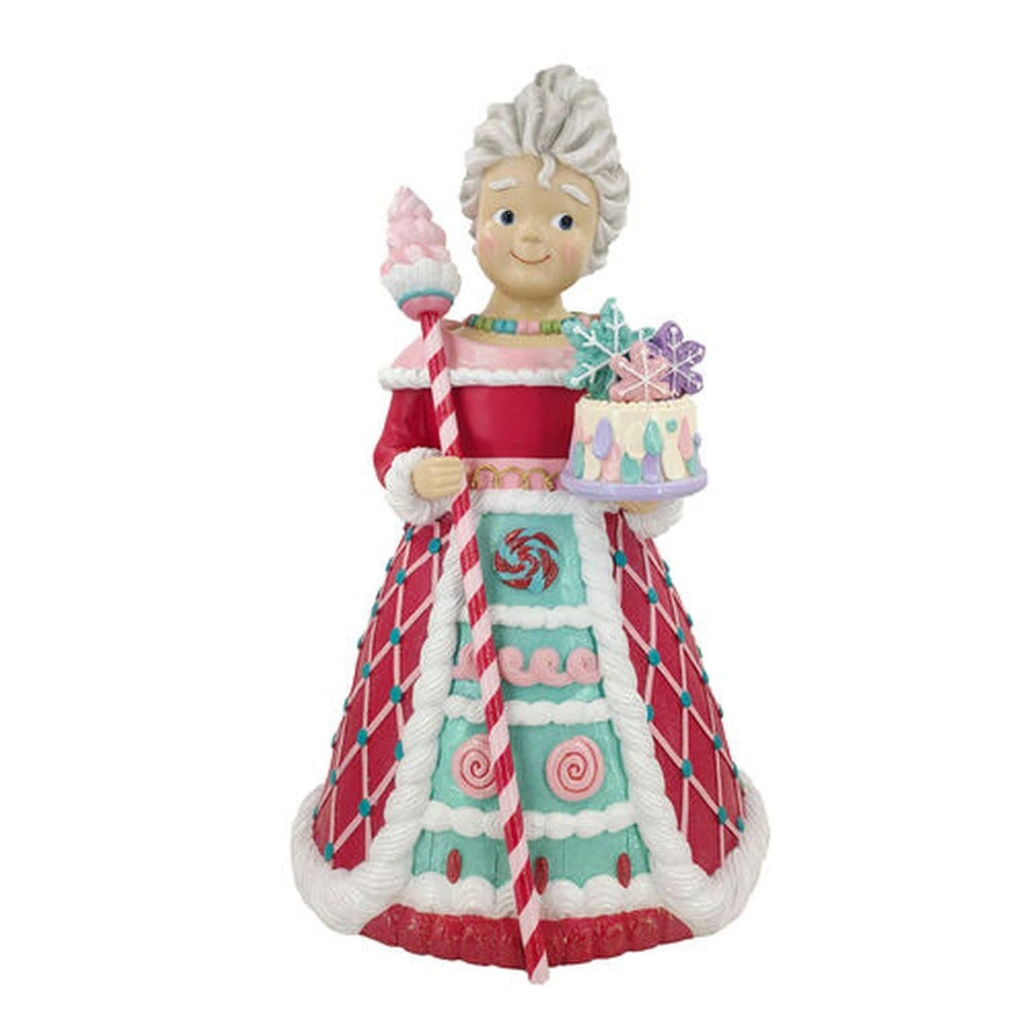 December Diamonds North Pole Sweet Shoppe Mrs Claus with Staff