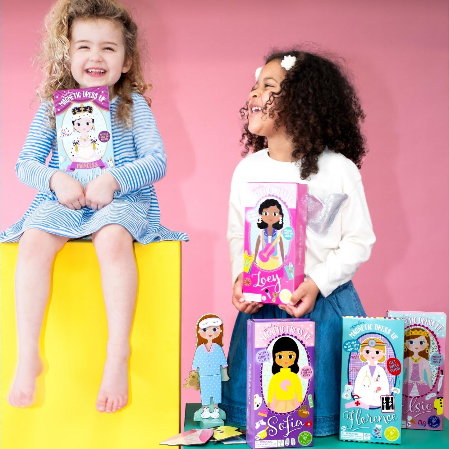 Floss & Rock: Magnetic Dress-Up Doll - Sophia