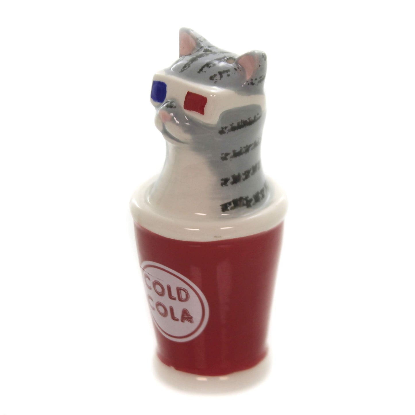 Pacific Giftware Movie Theater 3D Glasses Cats Salt and Pepper Shaker Set, 4 Inch
