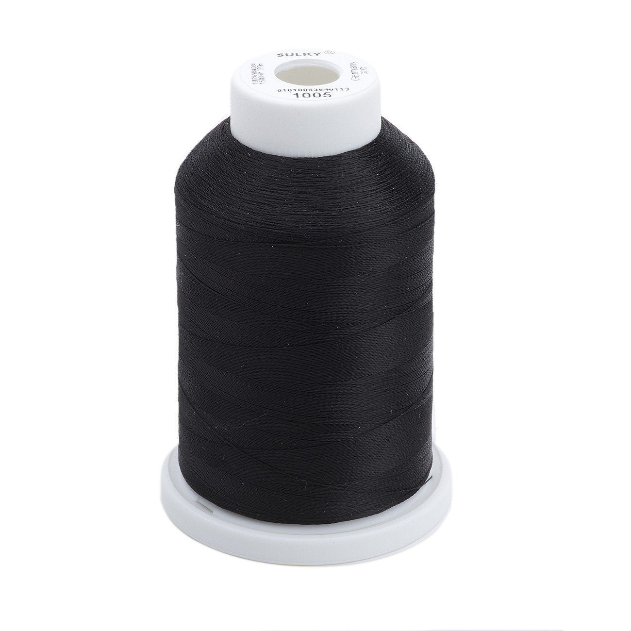 Sulky Of America 268d 40wt 2-Ply Rayon Thread, 1500 yd, Black