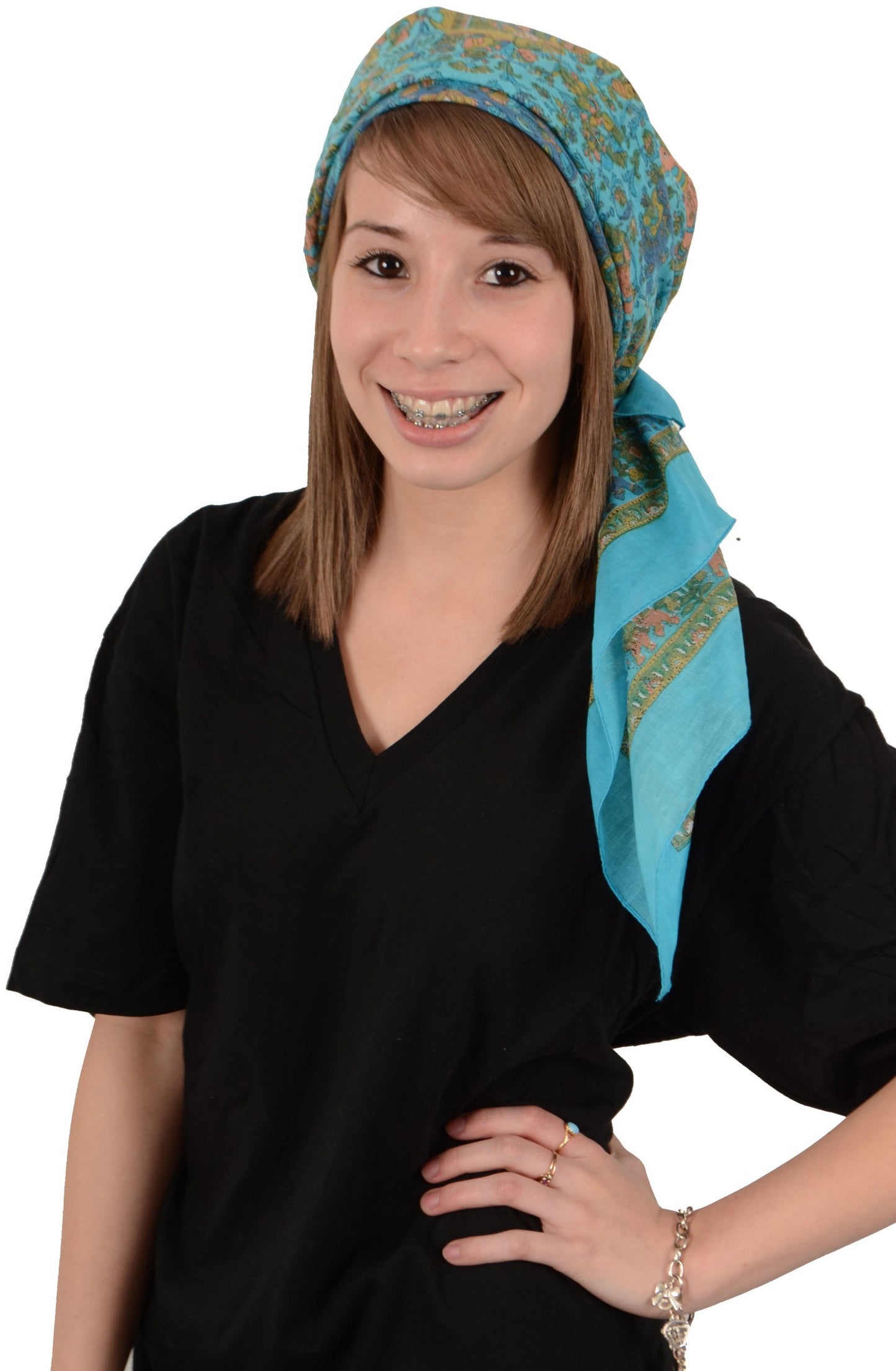 Sunshine Joy Sheer Cotton Scarf