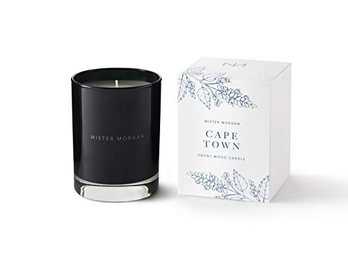 Mister Morgan Cape Town Ebony Wood Candle, 11 Ounces