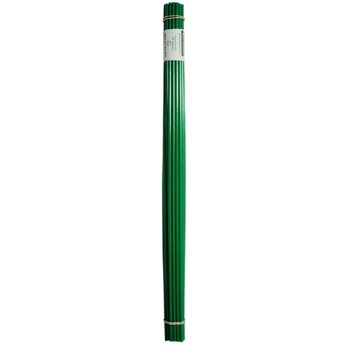 Polyvance Polycarbonate welding rod, 1/8" diameter, 30 ft., Green