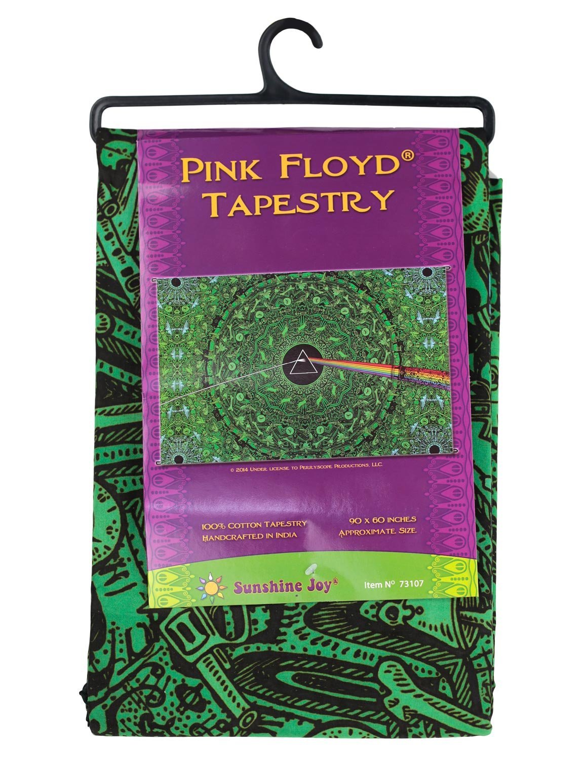 Sunshine Joy Pink Floyd The Dark Side Of The Moon Tapestry Lyrics Green 60x90 Inches