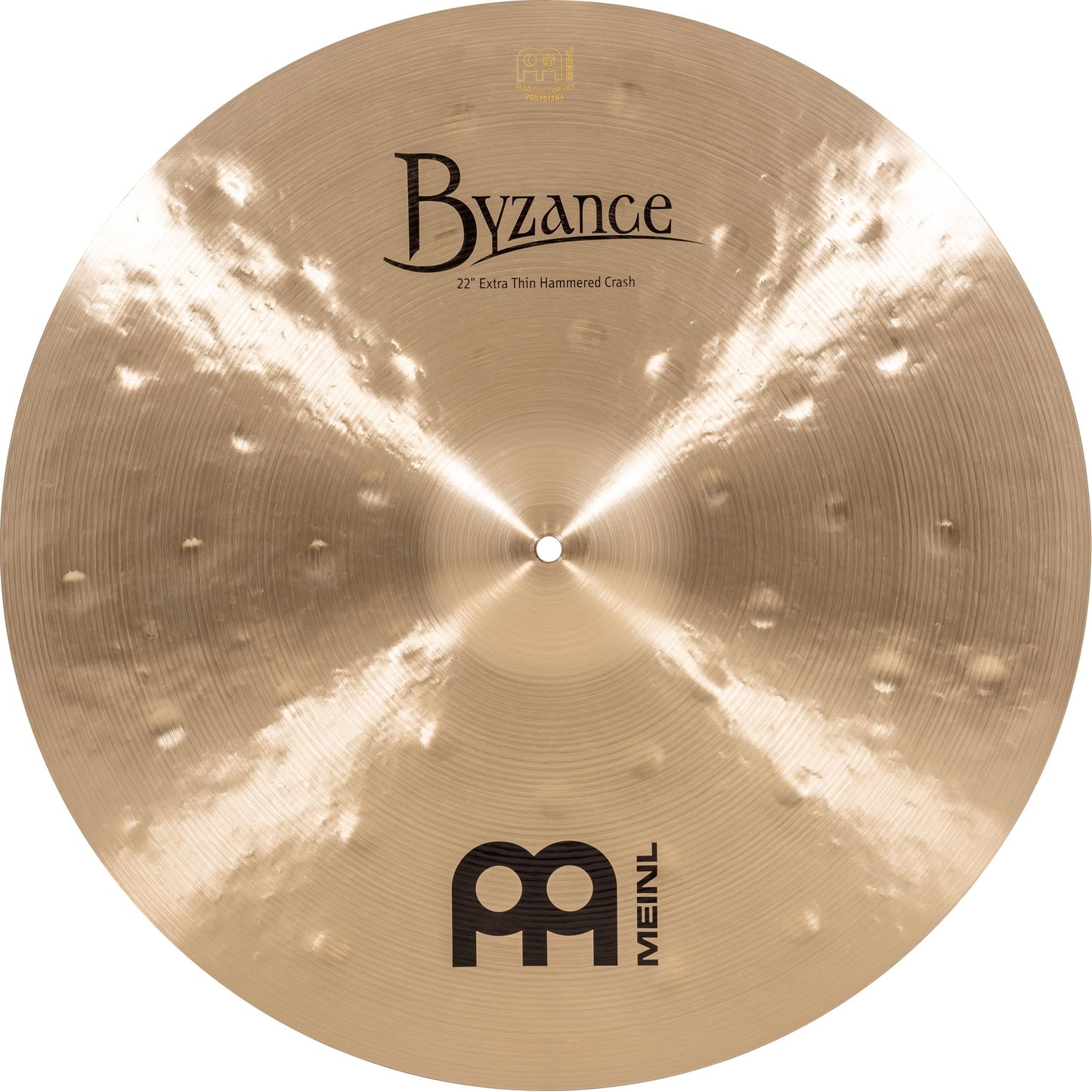 Byzance Extra Thin Hammered Crash