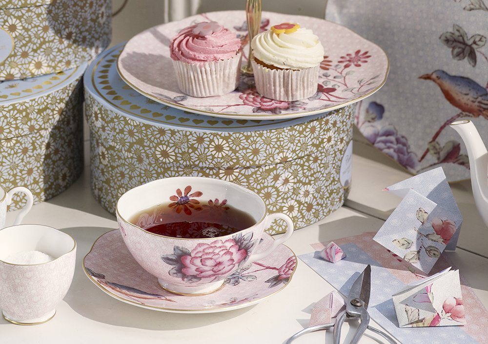 Wedgwood Harlequin Cuckoo Tea Story Teacup and Saucer