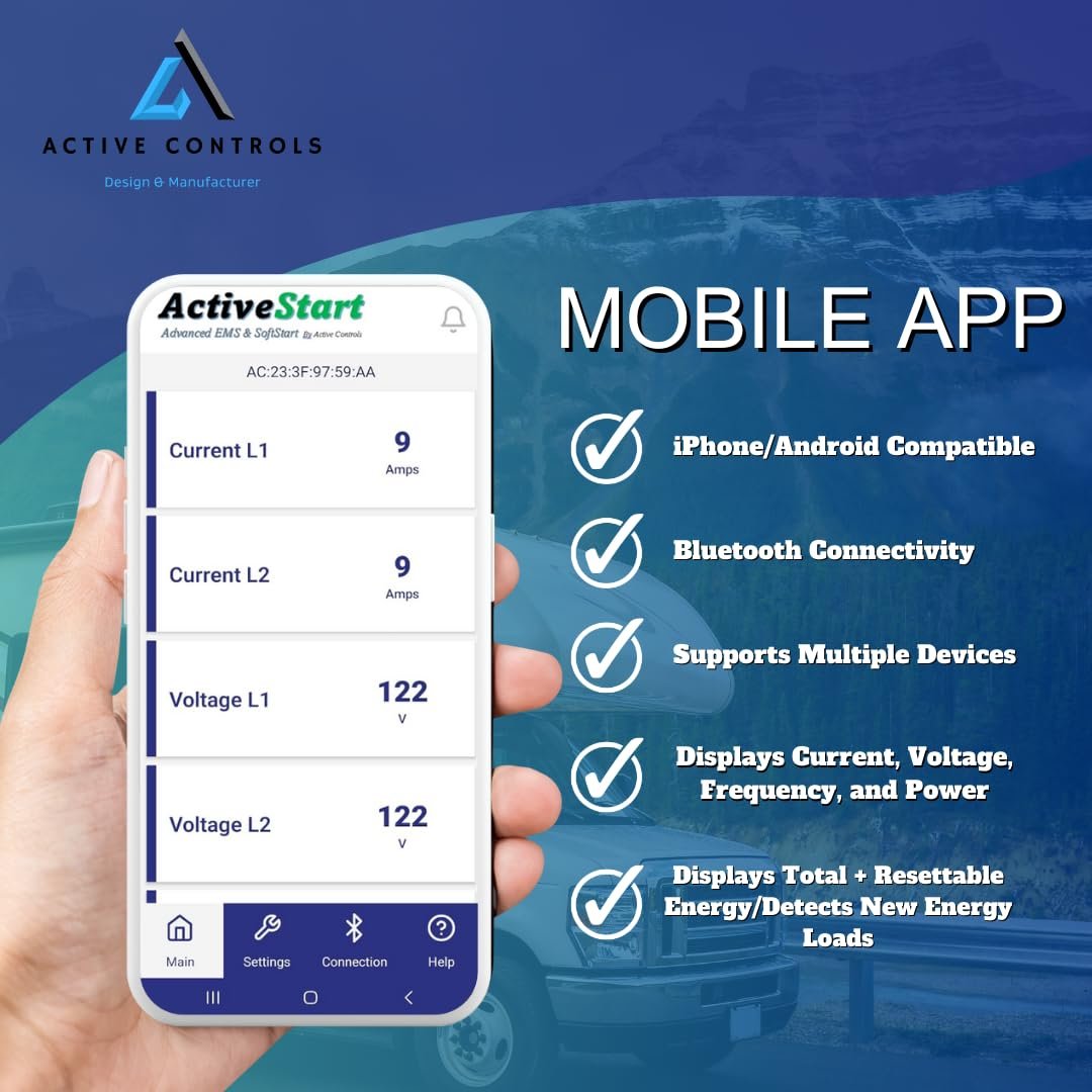 SoftStarter 40 Amps up to 72000 BTU Comp, SoftStart Home Air Conditioning, Start an Air Conditioner on a Small Generator - Trailer, Camper, Home HVAC