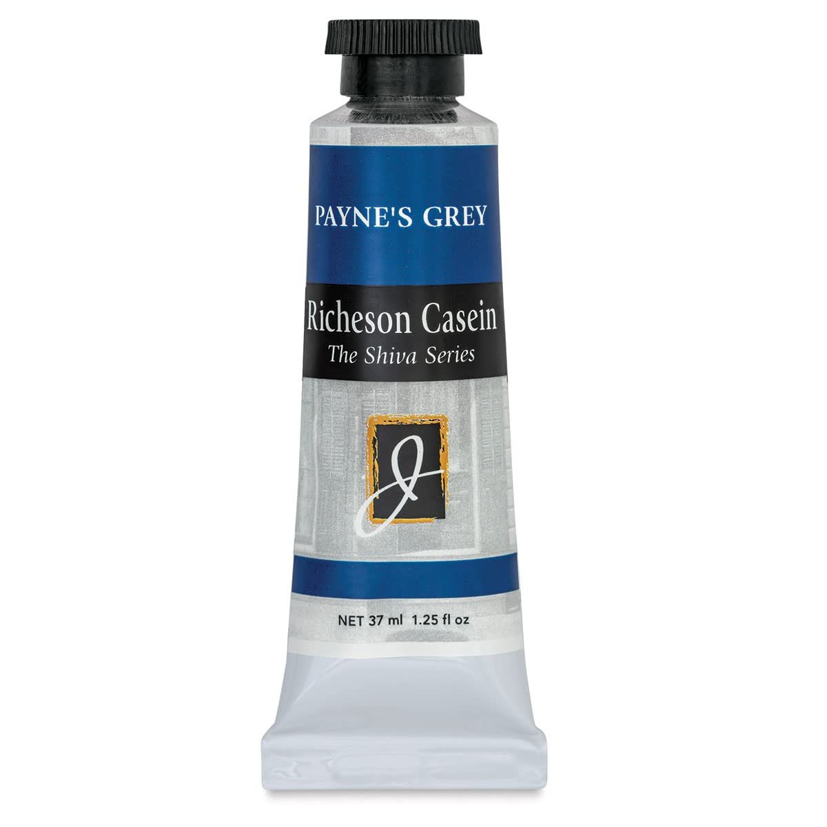 Jack Richeson Artist Casein Colors, 37-Milileter, Paynes Grey