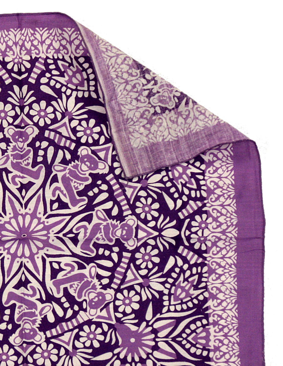 Sunshine Joy Grateful Dead Dancing Bear Mandala Bandana